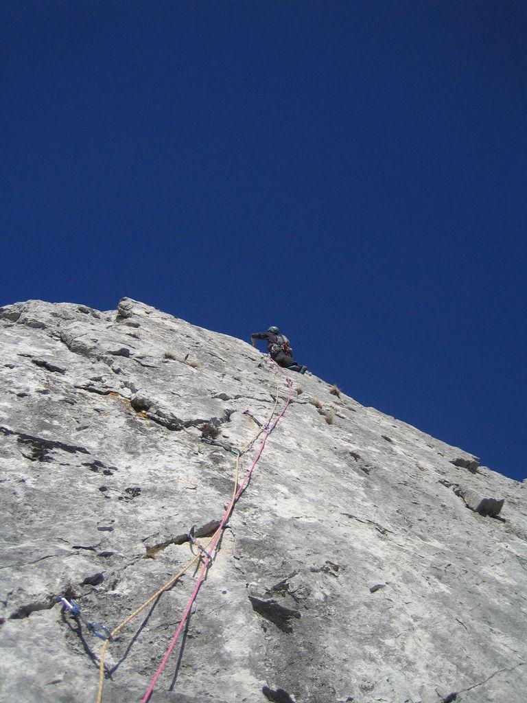 Zadnji raztežaj Čufer-Fon; odlična črnokalska plata VI+ img_7676